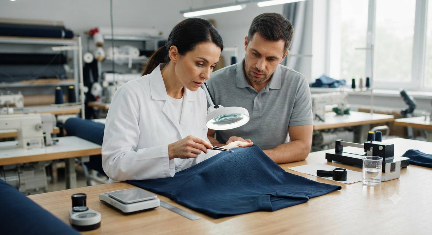 Phân tích các yếu tố kỹ thuật của chất liệu áo polo