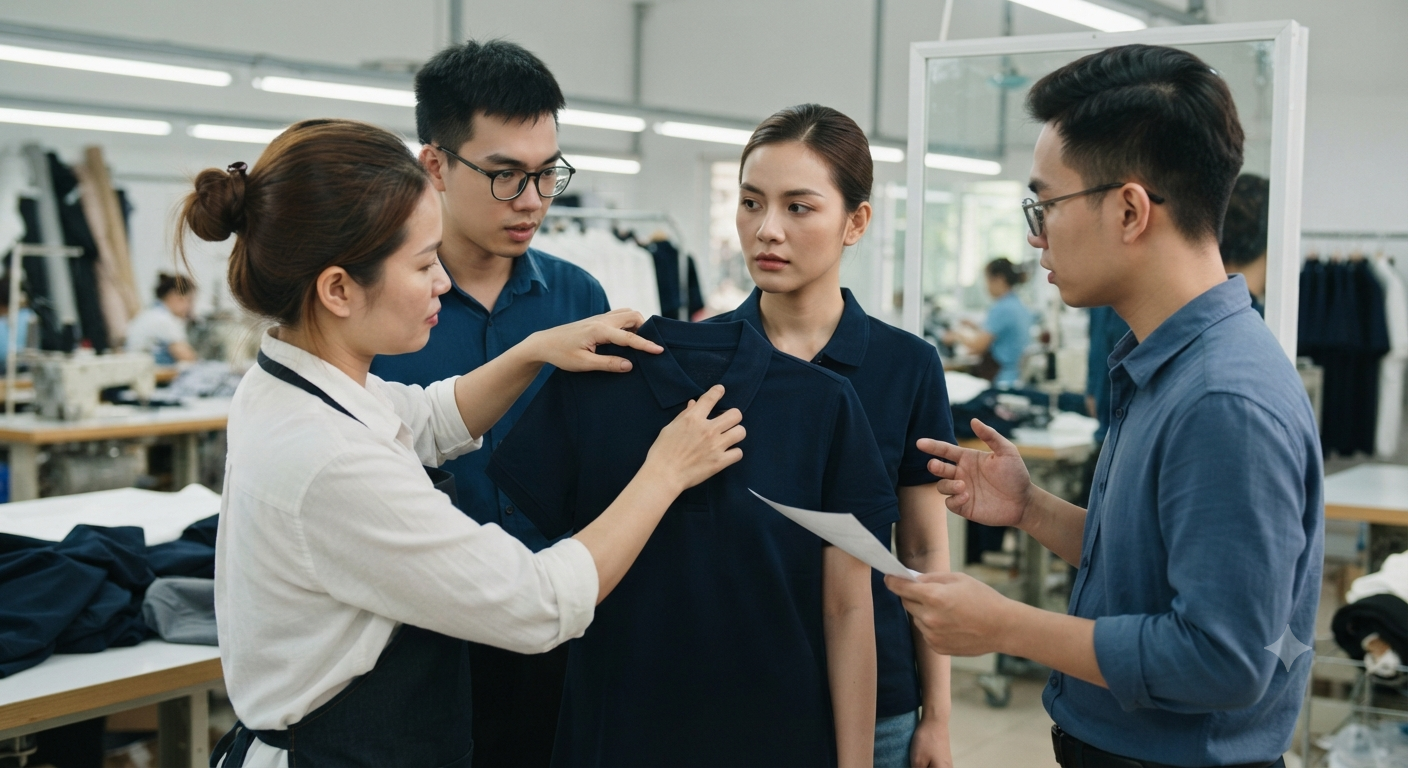 Tại sao duyệt mẫu thật Form Áo Polo lại quan trọng đến vậy?