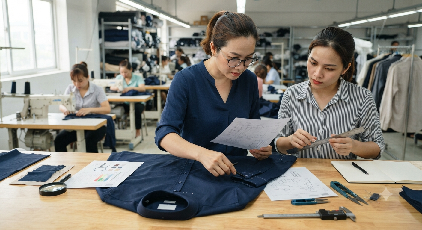 Các yếu tố cần kiểm tra khi duyệt mẫu